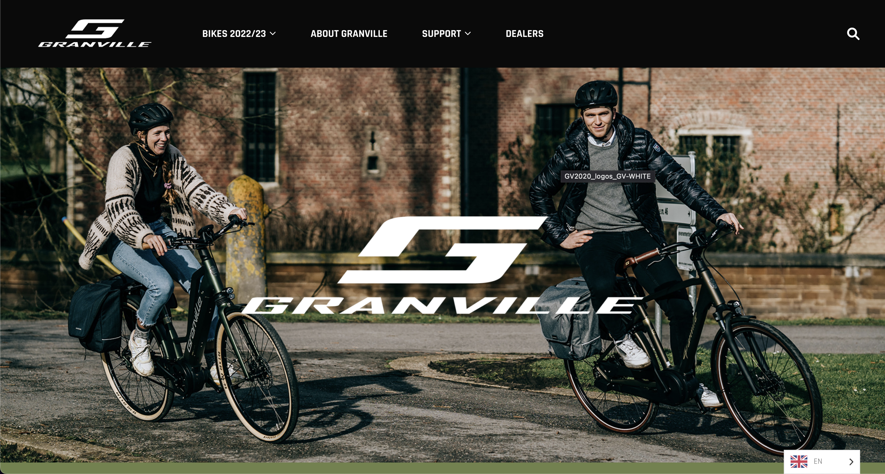 website van de dealer